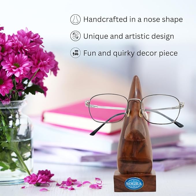 Wooden Spectacles Holder Exporter in India | Handcrafted Eyeglass Stand ...