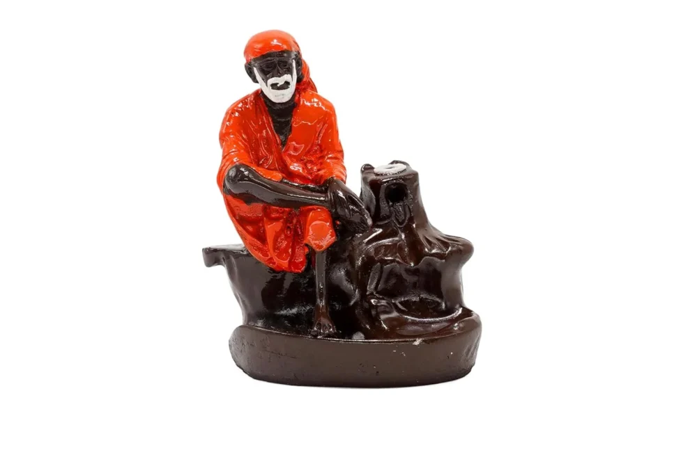 sai baba smoke backflow incense holder