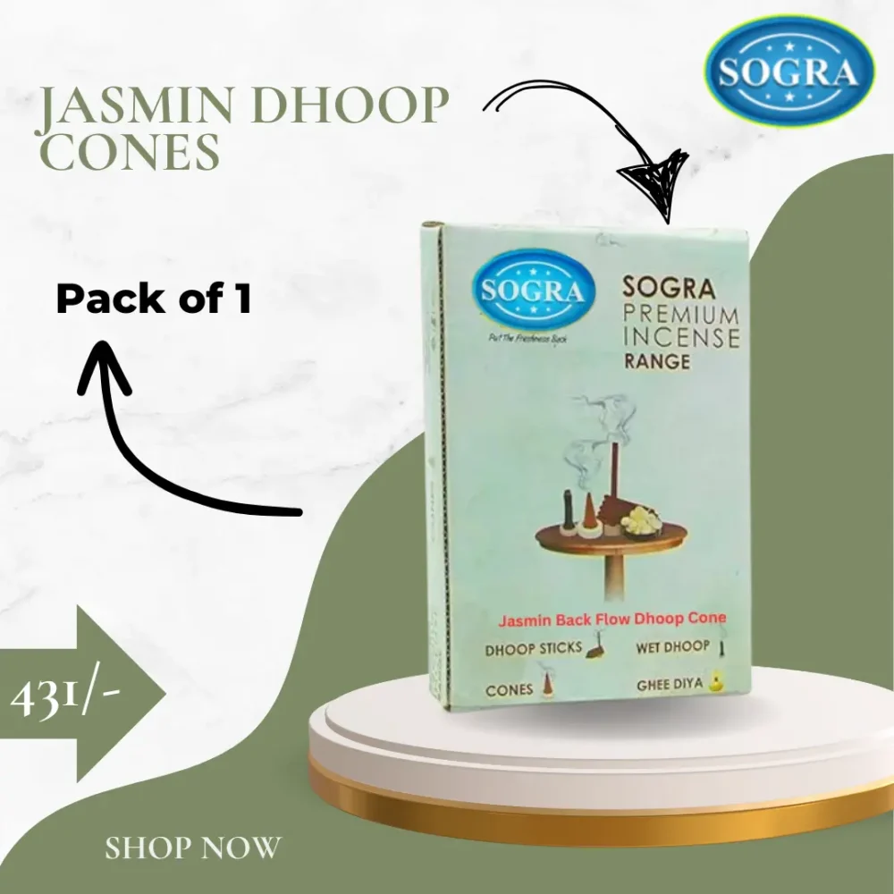 Jasmin Dhoop Cones