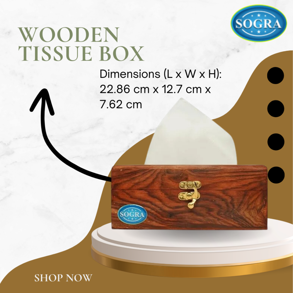 Wooden Handicraft:- Wooden Tissue Box