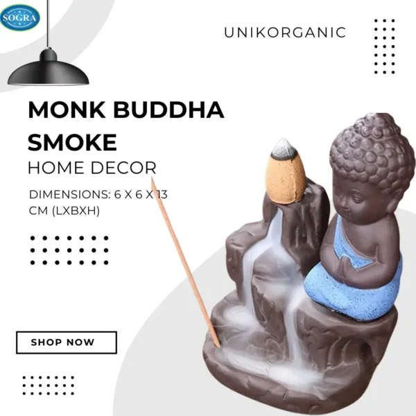 Backflow Cone:- Monk Buddha Smoke