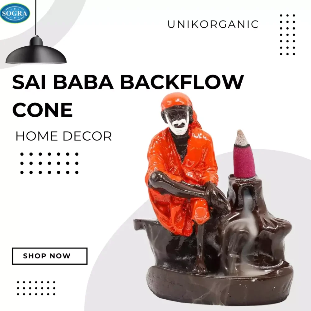 home decor :- Sai baba Backflow Cone