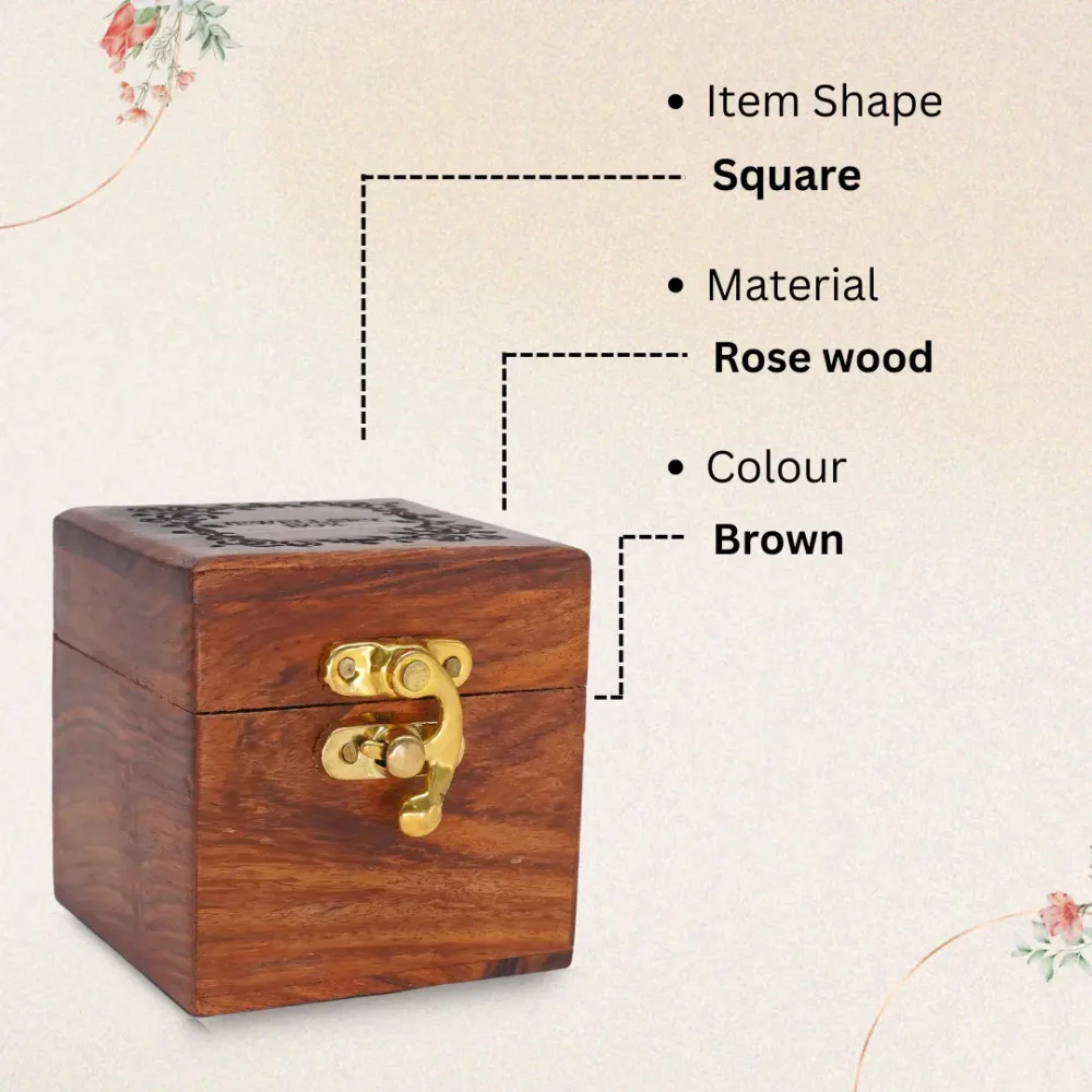 Wooden Jewellery Box {S}