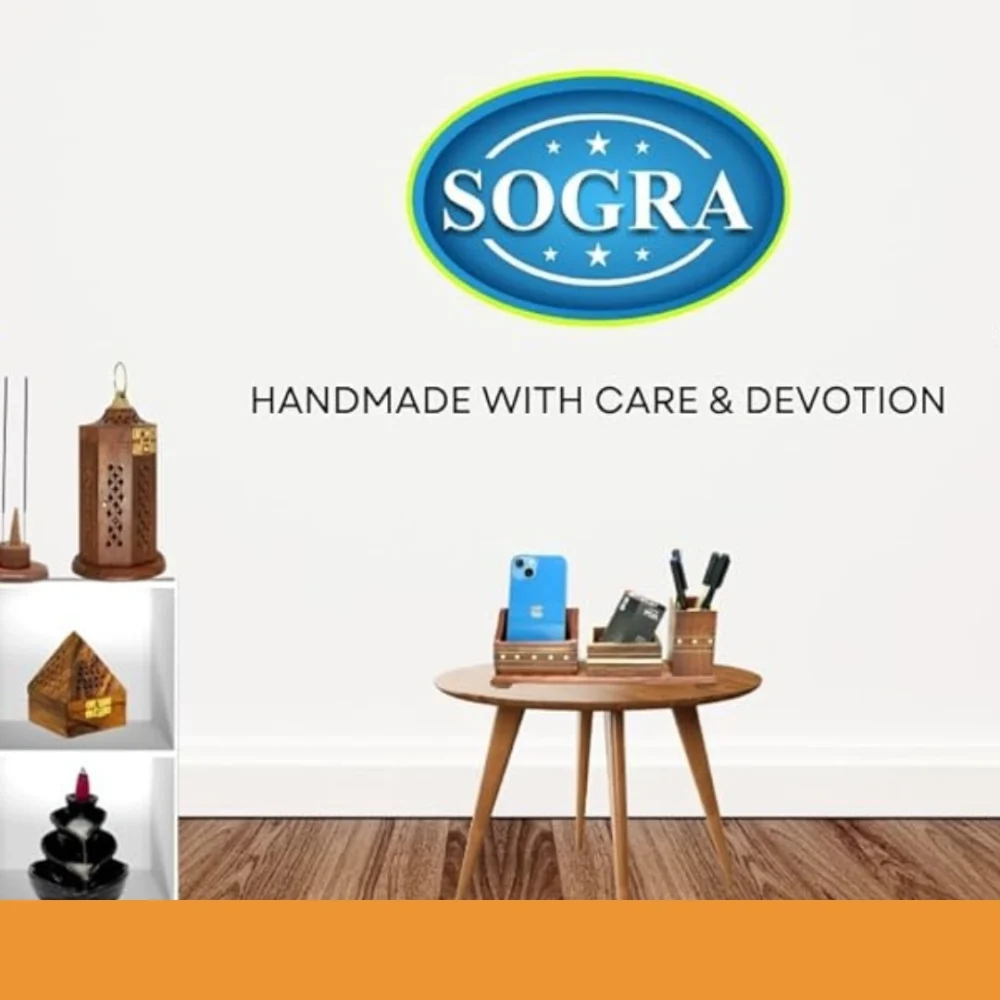 Sogra Premium home decor :- Agarbatti Bowl Wooden