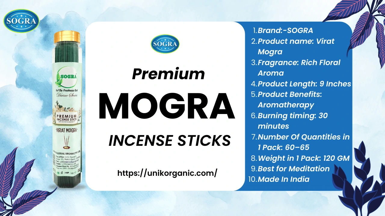 The Ultimate Guide to Mogra Incense for Relaxation: Benefits and Usage Tips